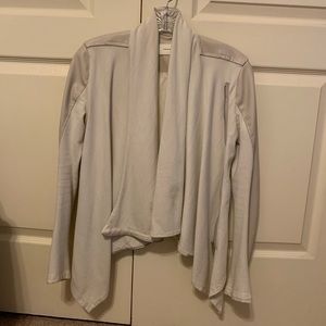 Blank NYC Cream Leather Jacket